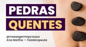 Massagem com pedras quentes