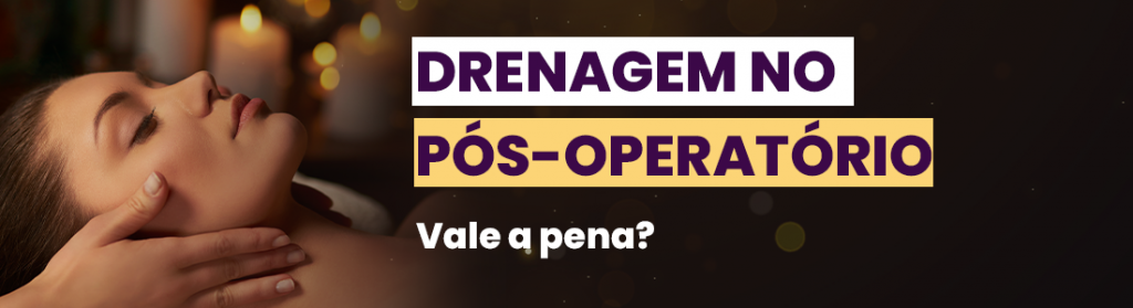 drenagem no pós-operatório