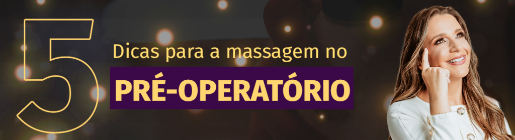 massagem no pré-operatório