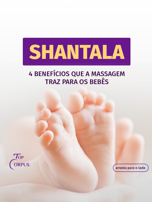 massagem para bebês